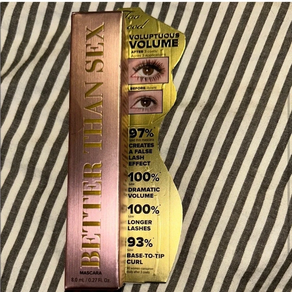 Too Faced Black Mascara for Voluminous Lashes